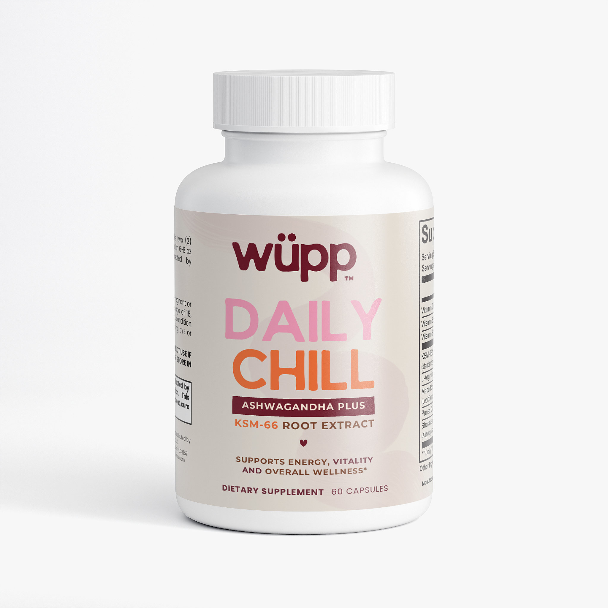 WÜPP Daily Chill KSM-66® Ashwagandha Pro Capsules
